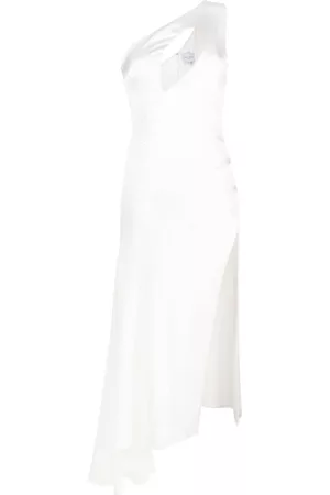 Concepto Cut-out detail satin-finish dress