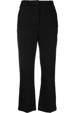 IRO Boucl?? straight-leg cropped trousers