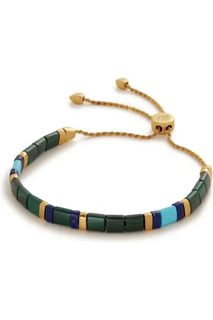 Monica Vinader Delphi malachite friendship bracelet