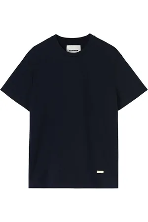 Jil Sander Logo-plaque cotton T-shirt