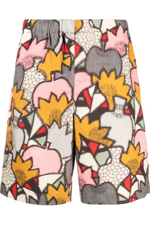 Kenzo Camo graphic-print shorts