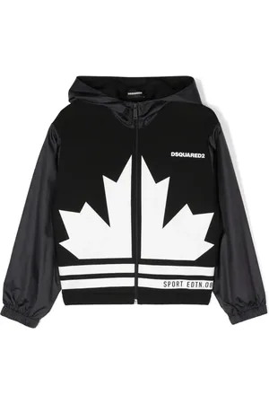 Dsquared2 Logo-print zip-up sweatshirt