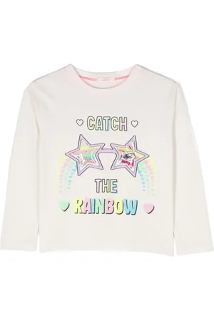 Billieblush Graphic-print cotton T-shirt