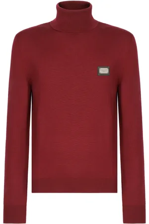 Dolce & Gabbana DG Essentials roll-neck wool jumper