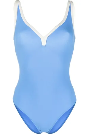 Lisa Marie Fernandez Maria contrast-trim swimsuit