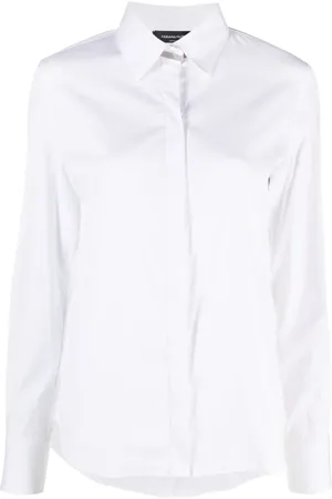 Fabiana Filippi Bead-embellished long-sleeve shirt
