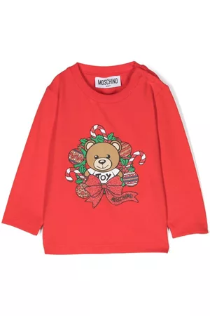 Moschino Leo Teddy-print sweatshirt