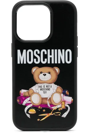 Moschino Teddy Bear iPhone 14 Pro case