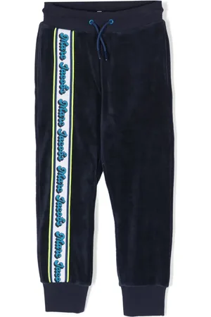 Marc Jacobs Logo-band velvet trousers