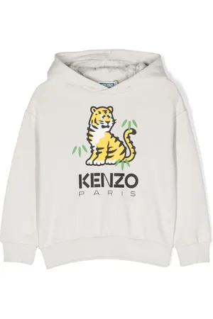 Kenzo Logo-print cotton hoodie
