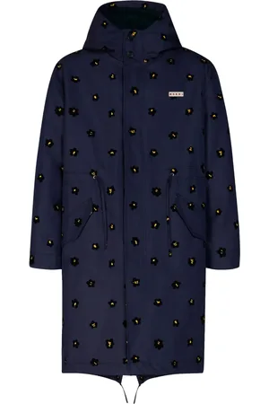 Marni Draft Flower parka coat
