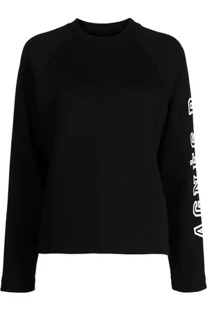 AGNÈS B. Logo-print cotton sweatshirt