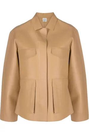 Totême Army leather jacket