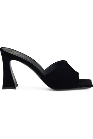 Giuseppe Zanotti Solhene 85mm leather mules