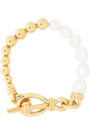 Missoma Baroque pearl T-bar bracelet