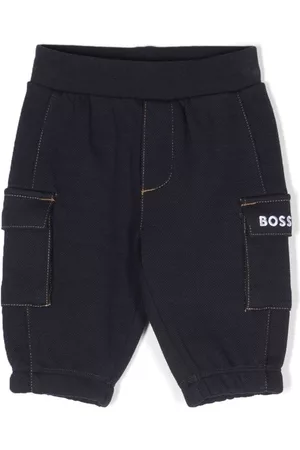 HUGO BOSS Logo-embroidered track pants