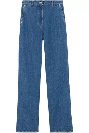 Burberry High-waisted straight-leg jeans