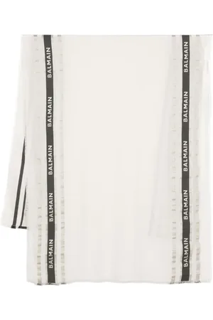 Balmain Logo-embellished scarf