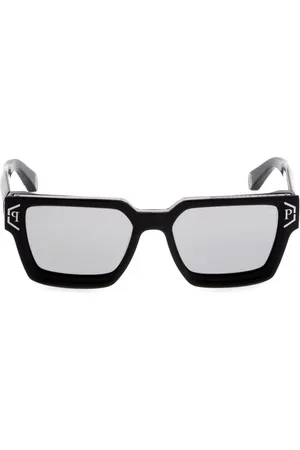 Philipp Plein oversized-wrap-around Sunglasses - Farfetch