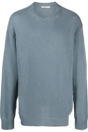VALENTINO GARAVANI Stud-embellished cashmere jumper