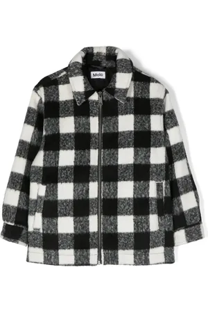 Molo Hasse check-pattern jacket