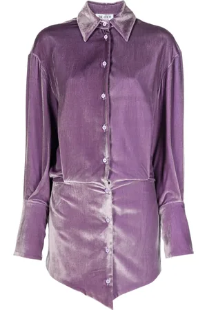 The Attico Sylvie velvet minidress