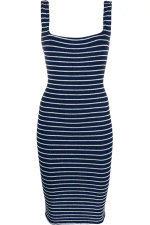Hunza G Striped tank dress