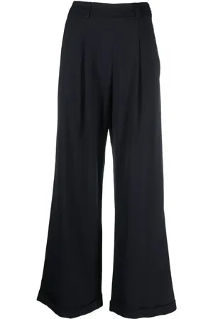 FORTE FORTE Wide-leg tailored-cut trousers