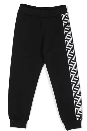 VERSACE Monogram cotton track pants