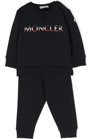 Moncler Logo-print cotton tracksuit set