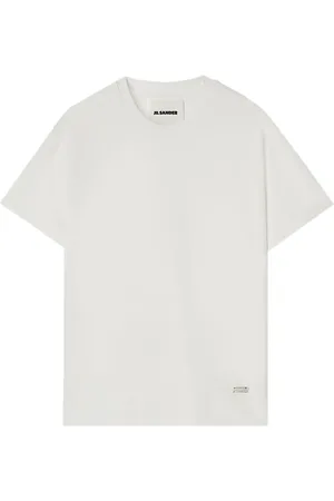 Jil Sander Logo-plaque cotton T-shirt