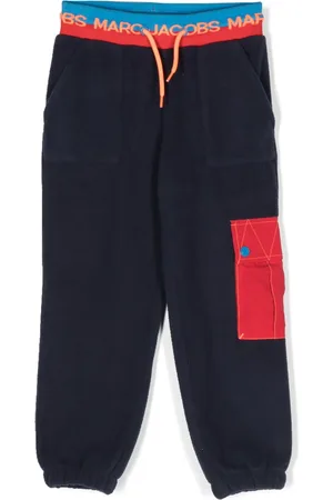 Marc Jacobs Logo-waistband fleece trousers