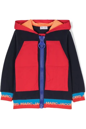 Marc Jacobs Colour-block zip-up hoodie