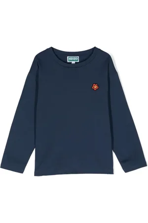 Kenzo Boke Flower-motif long-sleeve T-shirt