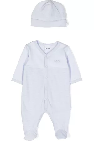 HUGO BOSS Logo-embroidered pyjamas set