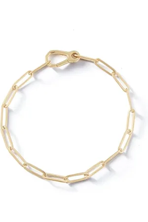 Mateo 14kt yellow long link chain bracelet