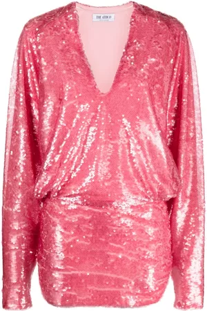 The Attico Gael sequin-embellished minidress