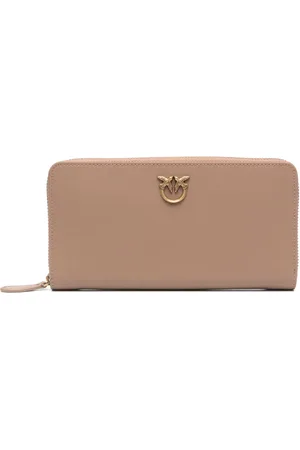 Pinko Logo-plaque leather wallet