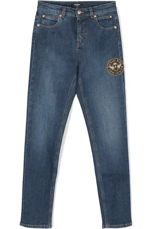 Balmain Mid-rise straight-leg jeans