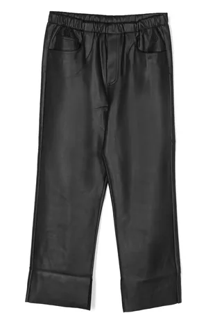 Maison Margiela Straight-leg elasticated-waist trousers