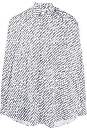 Vetements Logo-print cotton shirt