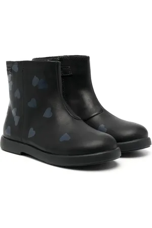 Camper Duet Twins heart-print boots