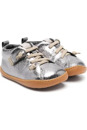 Camper Peu Cami metallic-finish leather sneakers