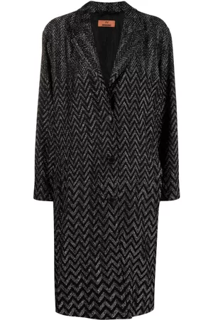Missoni Zig-zag single-breasted coat