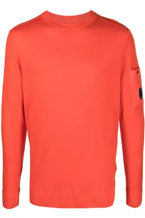 C.P. Company Lens-detail wool jumper