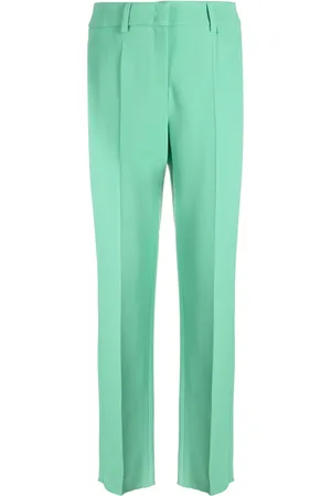 Emporio Armani Straight-leg crepe trousers