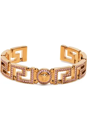 VERSACE Greca Tribute Medusa cuff bracelet