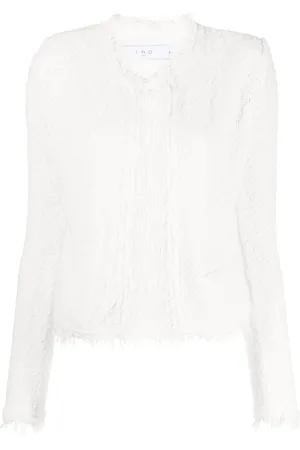 IRO Shavani fringed cotton jacket
