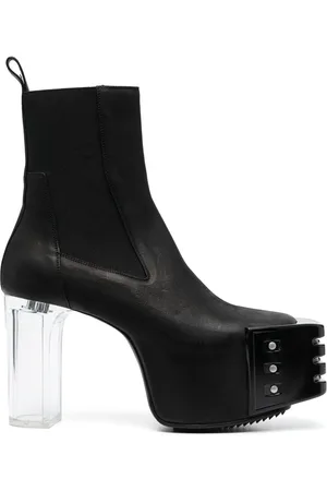 Rick Owens Luxor Grilled 130mm ankle boots