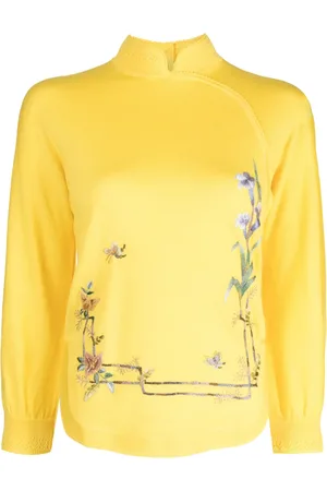 SHIATZY CHEN Renascent Collection floral-print jumper